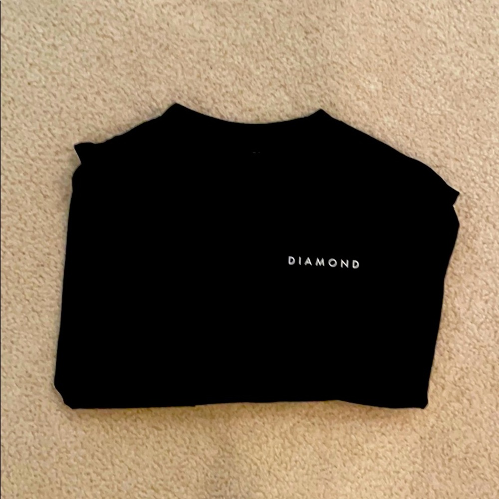 Men’s Black Long Sleeve T-Shirt M